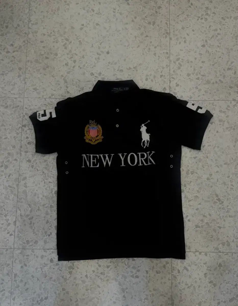 ポロ ラルフローレン NEW YORK チーフキーパー 半袖 カラーTシャツ ブラック 16,161円