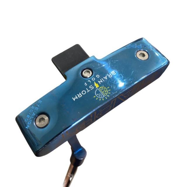 【中古】 BRAIN STORM GOLF HAPPY Eye Align BLADE 33インチ USA パター PT スチール (フレックスその他) メンズ 男性用 右利き 右用 Cランク ゴルフクラブ