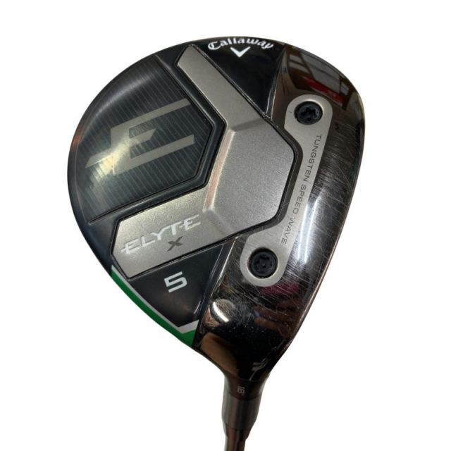 【中古】 キャロウェイ ELYTE X 5W フェアウェイウッド FW VENTUS GREEN 50 for CW(ELYTE FW) (フレックスSR) メンズ 男性用 右利き 右用 Cランク ゴルフクラブ