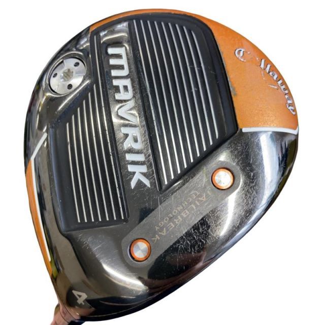 【中古】 キャロウェイ MAVRIK 4W USA フェアウェイウッド FW リシャフト (フレックスその他) メンズ 男性用 右利き 右用 Cランク ゴルフクラブ