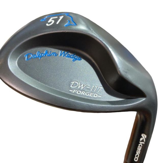 【中古】 キャスコ Dolphin wedge DW-117 FORGED 51° ウェッジ WG NS PRO ZELOS 7 (フレックスR) メンズ 男性用 右利き 右用 Cランク ゴルフクラブ