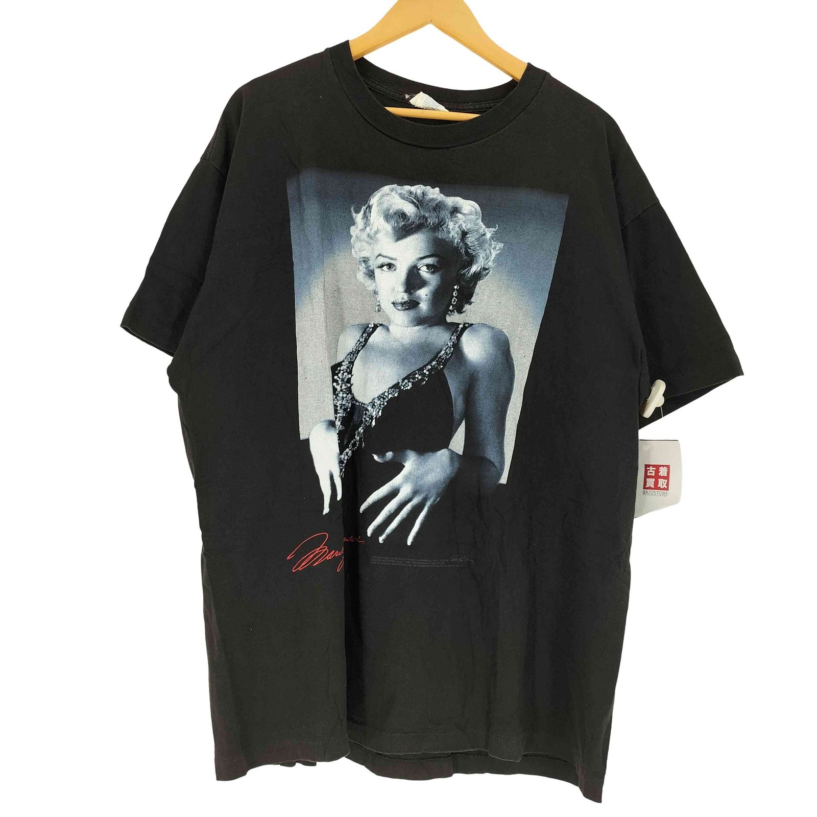 ユーズドフルギ USED古着 90S USA製 winterland ボディ フォト プリント S/S Tシャツ シングルステッチ コピーライト 1994年 メンズ import：XL