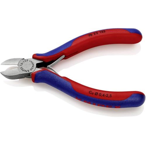 クニペックス KNIPEX 125mm 精密用ニッパー 125mm 7622125送料無料 6,323円