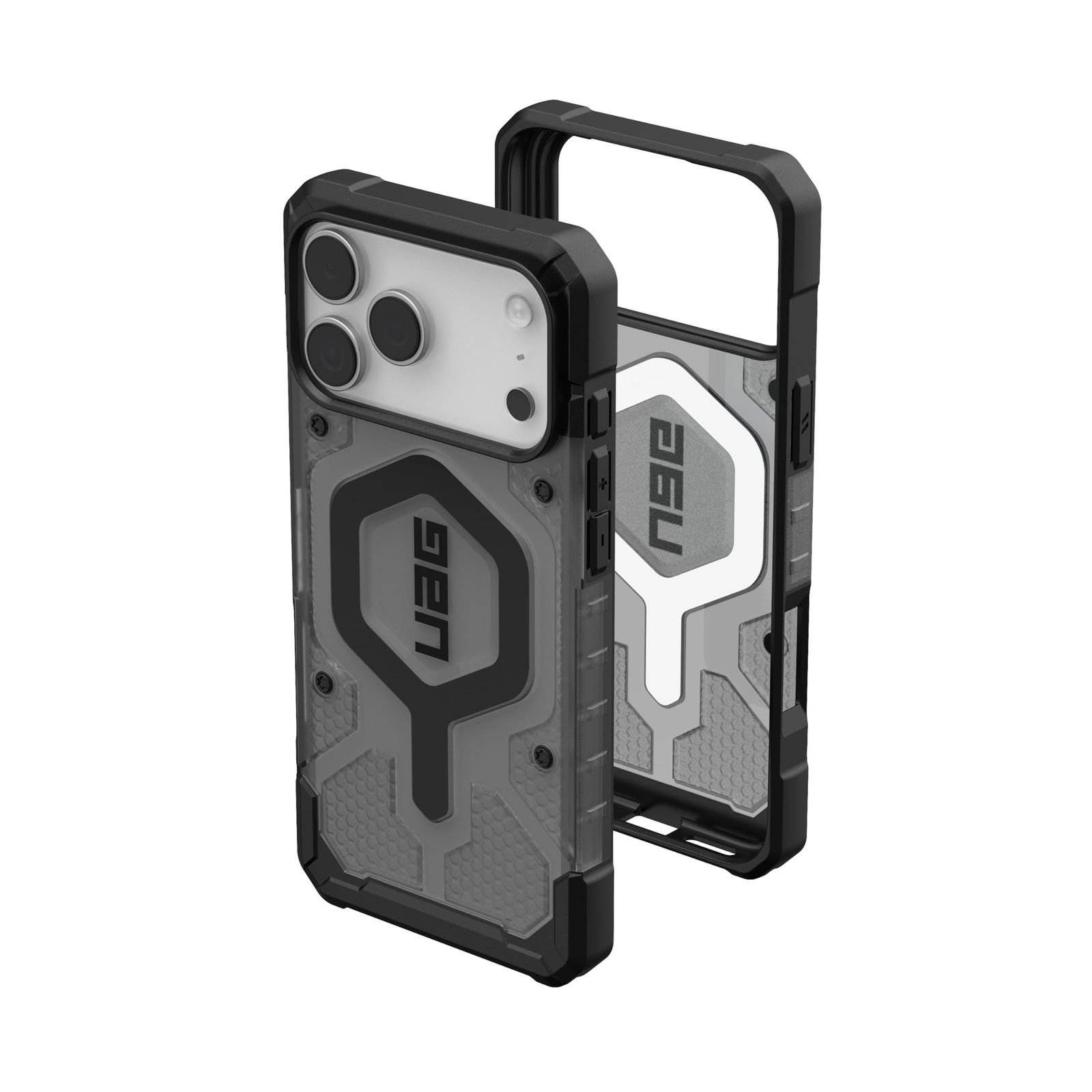 URBAN ARMOR GEAR UAG iPhone 17 Pro Max用 ケース パスファインダー クリア - MagSafeミリタリーグレード保護カバーと互換性あり、アッシュ/ブラック [パスファインダー クリア - アッシュ/ブラック] 15,833円