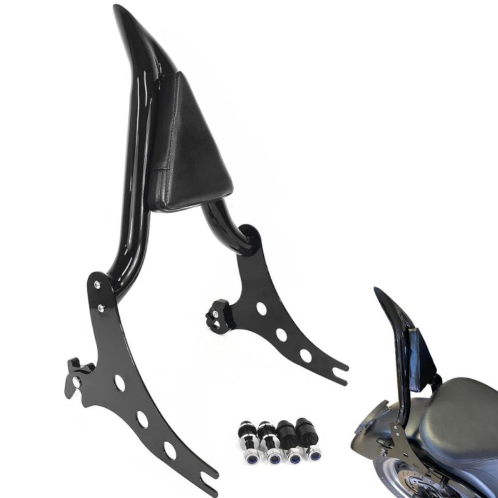 ハーレーダビッドソン Harley-Davidson ソフテイル Softail ブレイクアウト Breakout ファットボーイ Fat Boy リアバックレスト 分割式 背もたれ 画像参照カラー 金属＋PU製 後部アクセント 23,379円