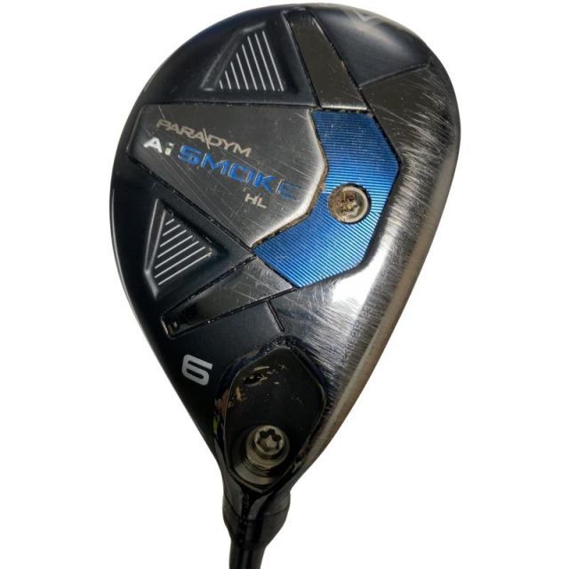 【中古】 キャロウェイ PARADYM Ai SMOKE HL U6 ユーティリティ UT TENSEI 50 for CW(Ai SMOKE UT) (フレックスR) メンズ 男性用 右利き 右用 Cランク ゴルフクラブ