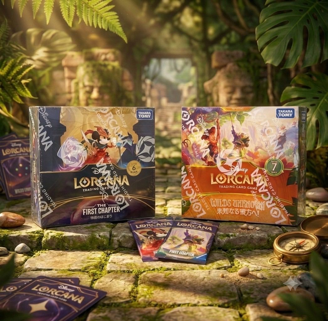 ✓【大人気2商品セット】ディズニー ロルカナ TCG「THE FIRST CHAPTER