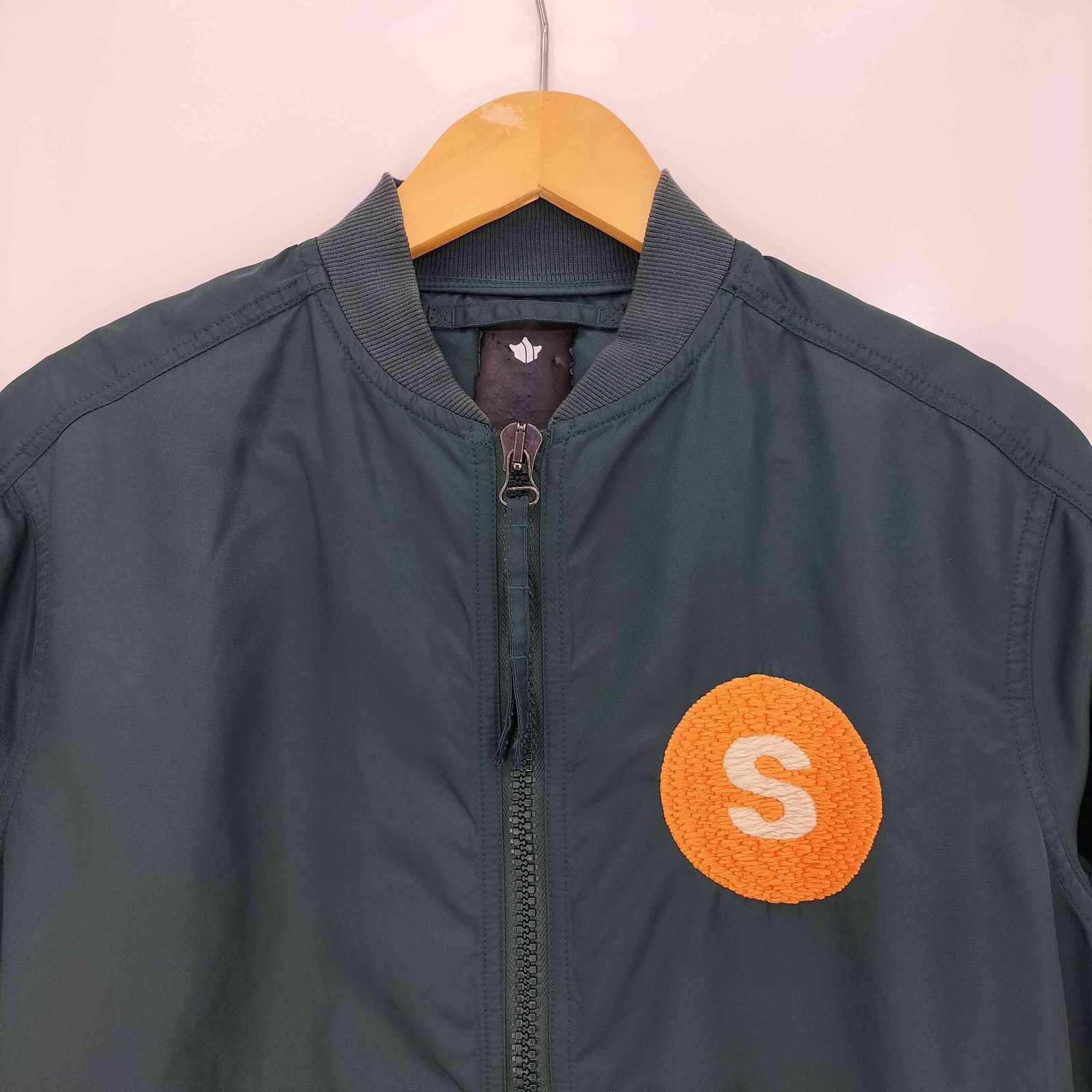 マハリシ MAHARISHI ロゴワッペン MA-1 フライトジャケット メンズ