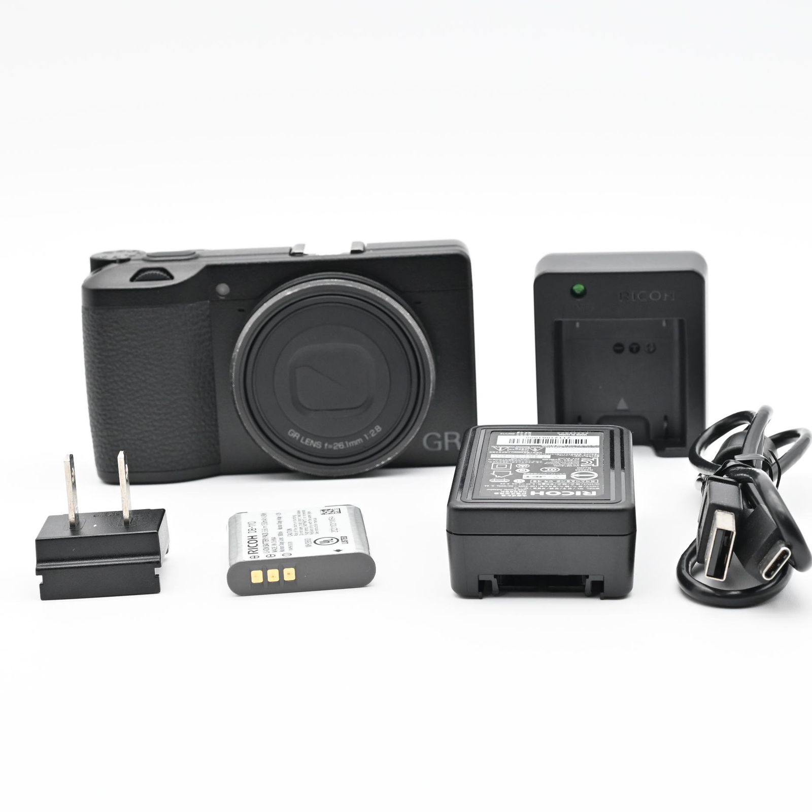 【美品】RICOH GR IIIx ショット数 2061回 純正おまけ付き RICOH GR IIIx ショット数 8055回 別売り充電器BJ-11付。 - メルカリ