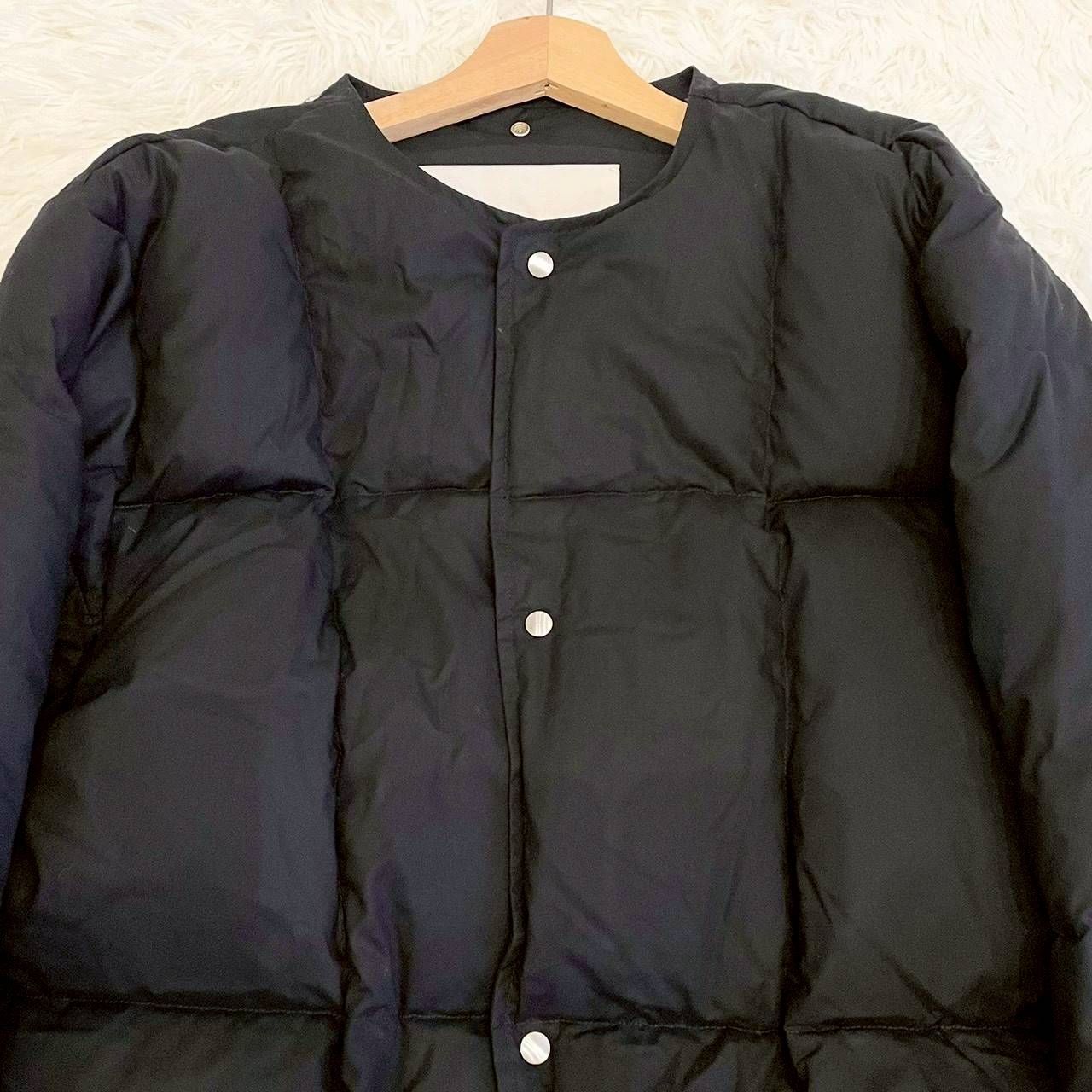 早*。様 JILSANDERダウンコート グレー 44S 未使用級 現行 ジルサンダープラス JIL SANDER ダウンコート ダウン