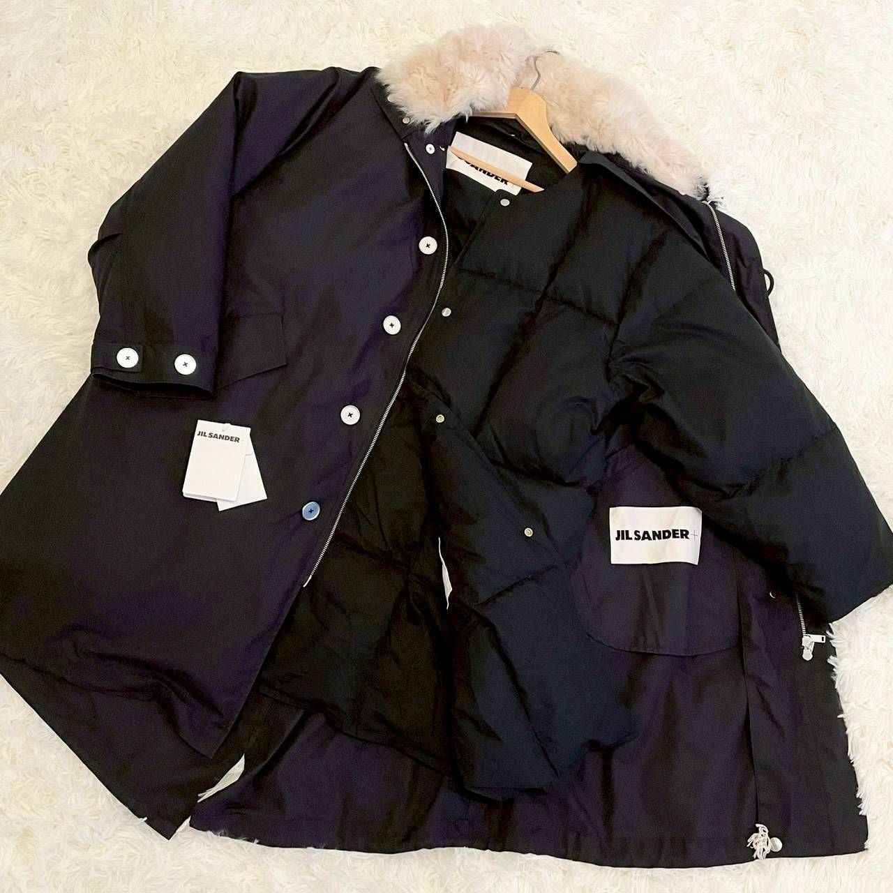 未使用級 現行 ジルサンダープラス JIL SANDER ダウンコート ダウン