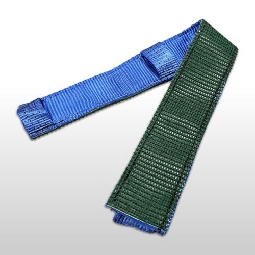 ラッシングベルト 保護カバー 【ブルー】 1本 ラッシング ベルトプロテクター タイヤ固縛 滑り止め 荷物固定 車両固定 レッカー 積車 車載 高耐久t