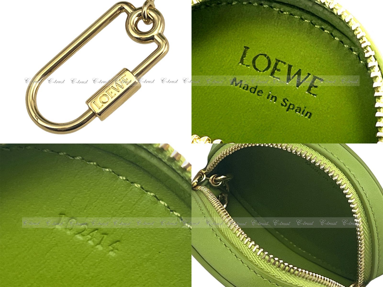 LOEWE ロエべ ぺブル クッキー キーホルダー チャーム マルチ ケース