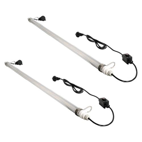 ★新品★GOODGOODS 2個セット 植物育成ライト led 18W IP65 連結可能 硬質プラスチック採用 水耕栽培 観葉植物 アガベ用 ブリム パネルライト 野菜 園芸 植物用ライト 照明 SL-G120P 719edae1