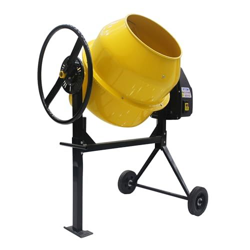★新品★電動コンクリートミキサー 混合練り上げ機 混合練り上げ器 攪拌機 工事用 コンクリートミキサー ミキサー (130L) bbcf7df0