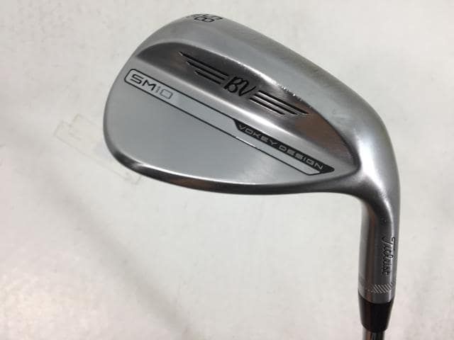 返品OK 【中古ゴルフクラブ】タイトリスト ボーケイ ウェッジ スピンミルド SM10 (ツアークロム)58.10S(日本仕様) BV105 LW