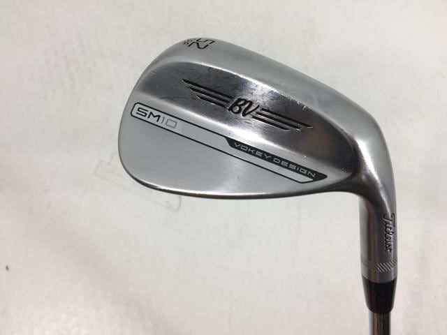 返品OK 【中古ゴルフクラブ】タイトリスト ボーケイ ウェッジ スピンミルド SM10 (ツアークロム)52.08F(日本仕様) BV105 AW