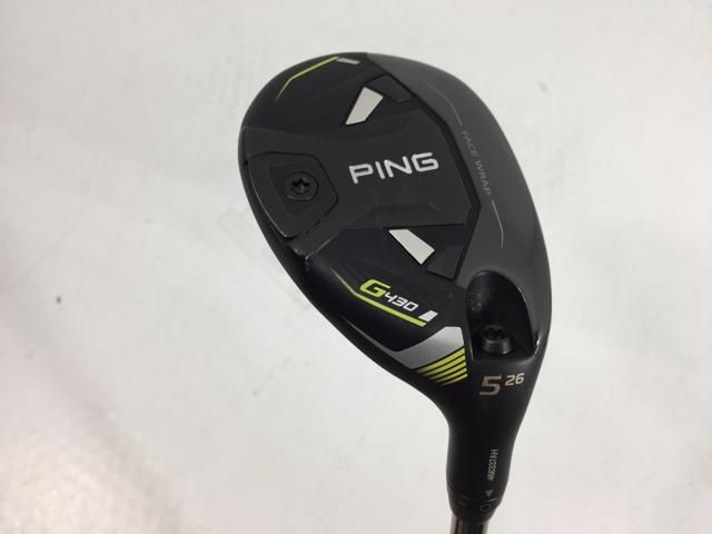 返品OK 【中古ゴルフクラブ】【美品】ピン G430 ハイブリッド ユーティリティ PING TOUR 2.0 CHROME 85 U5