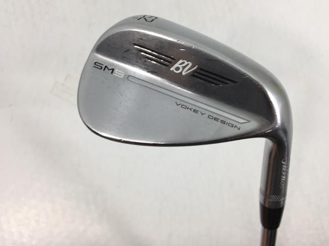 返品OK 【中古ゴルフクラブ】タイトリスト ボーケイ ウェッジ スピンミルド SM9 (ツアークロム)52.12F(日本仕様) BV105 AW