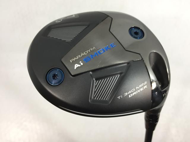 返品OK 【中古ゴルフクラブ】キャロウェイ PARADYM (パラダイム) Ai SMOKE Ti 340 MINI ドライバー 2024 (日本仕様) TENSEI 60 for Callaway 1W