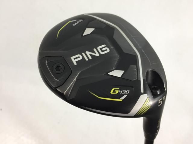 返品OK 【中古ゴルフクラブ】ピン G430 MAX フェアウェイ ALTA J CB BLACK 5W