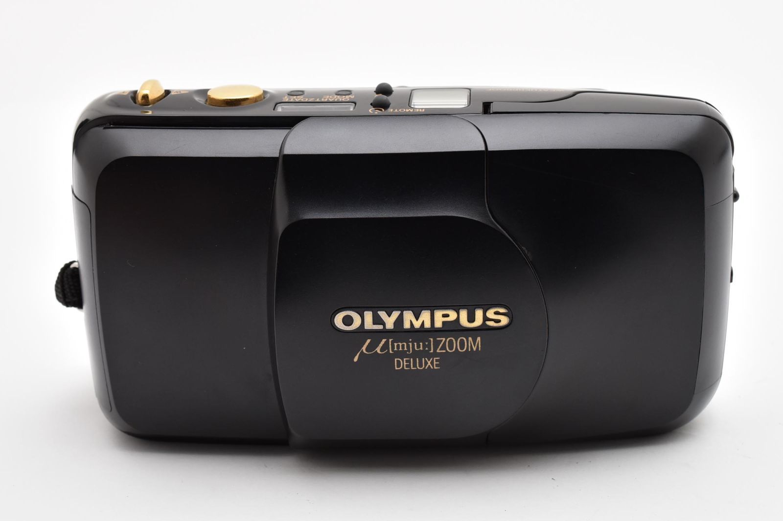 【動作品】オリンパス OLYMPUS MJU ☆良品☆オリンパス OLYMPUS μ [mju:] ZOOM DELUXE ブラック☆ T99＃5739