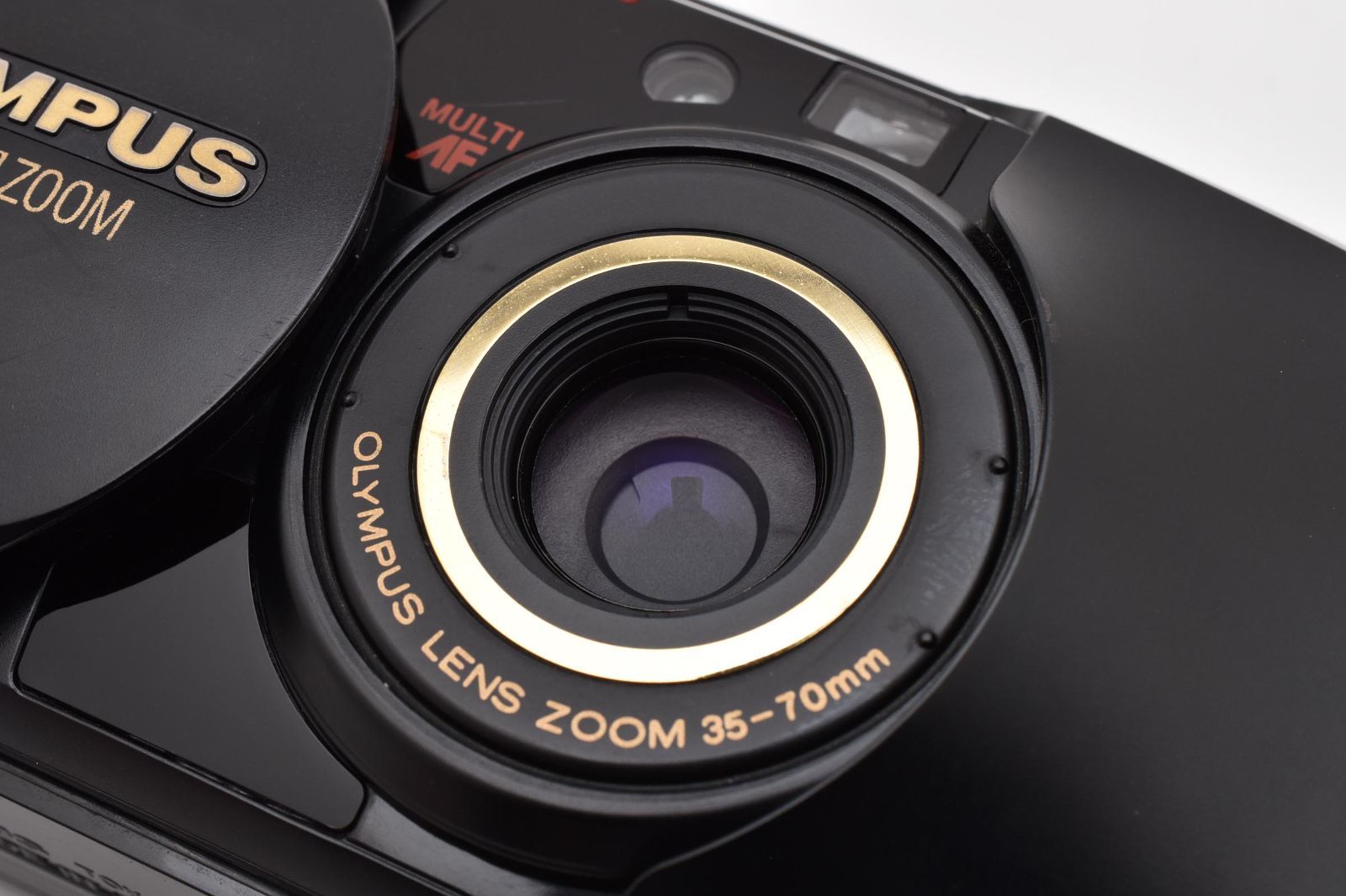 ☆良品☆オリンパス OLYMPUS μ [mju:] ZOOM DELUXE ブラック☆ T99＃5739