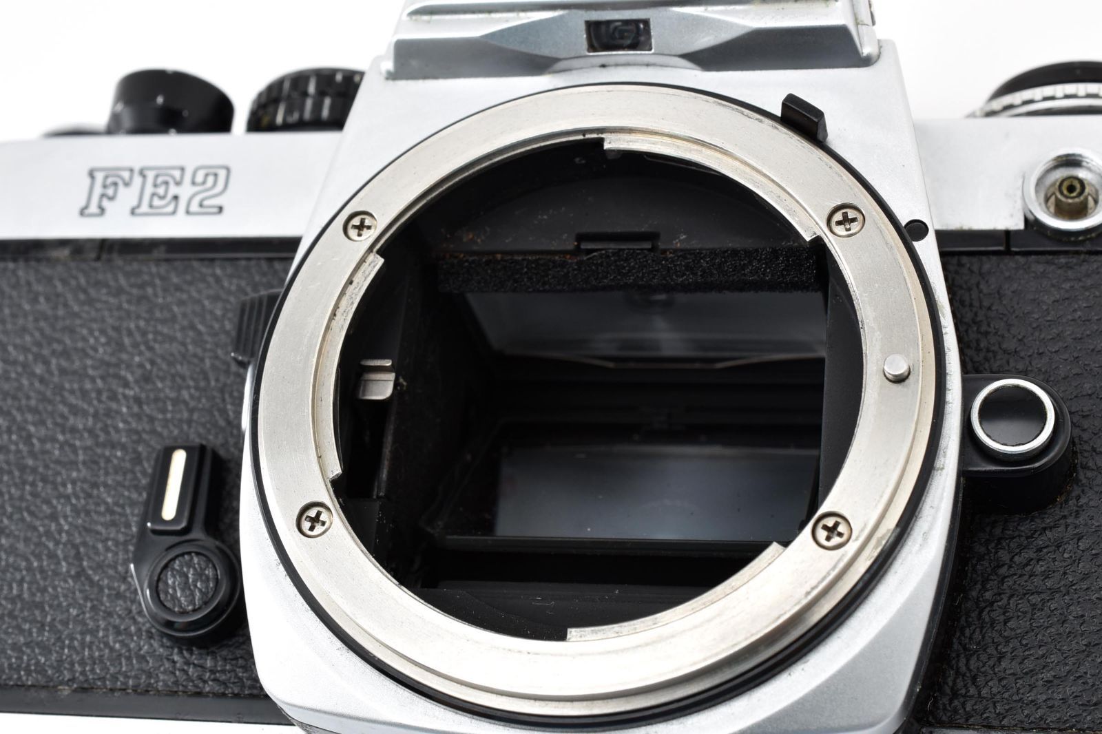 超美品 NIKON FE2 シルバー フィルムカメラ　モルト新品交換済 M363 ニコン NIKON FE2 シルバー《モルト新品交換済み》 #5355W0661 - メルカリ