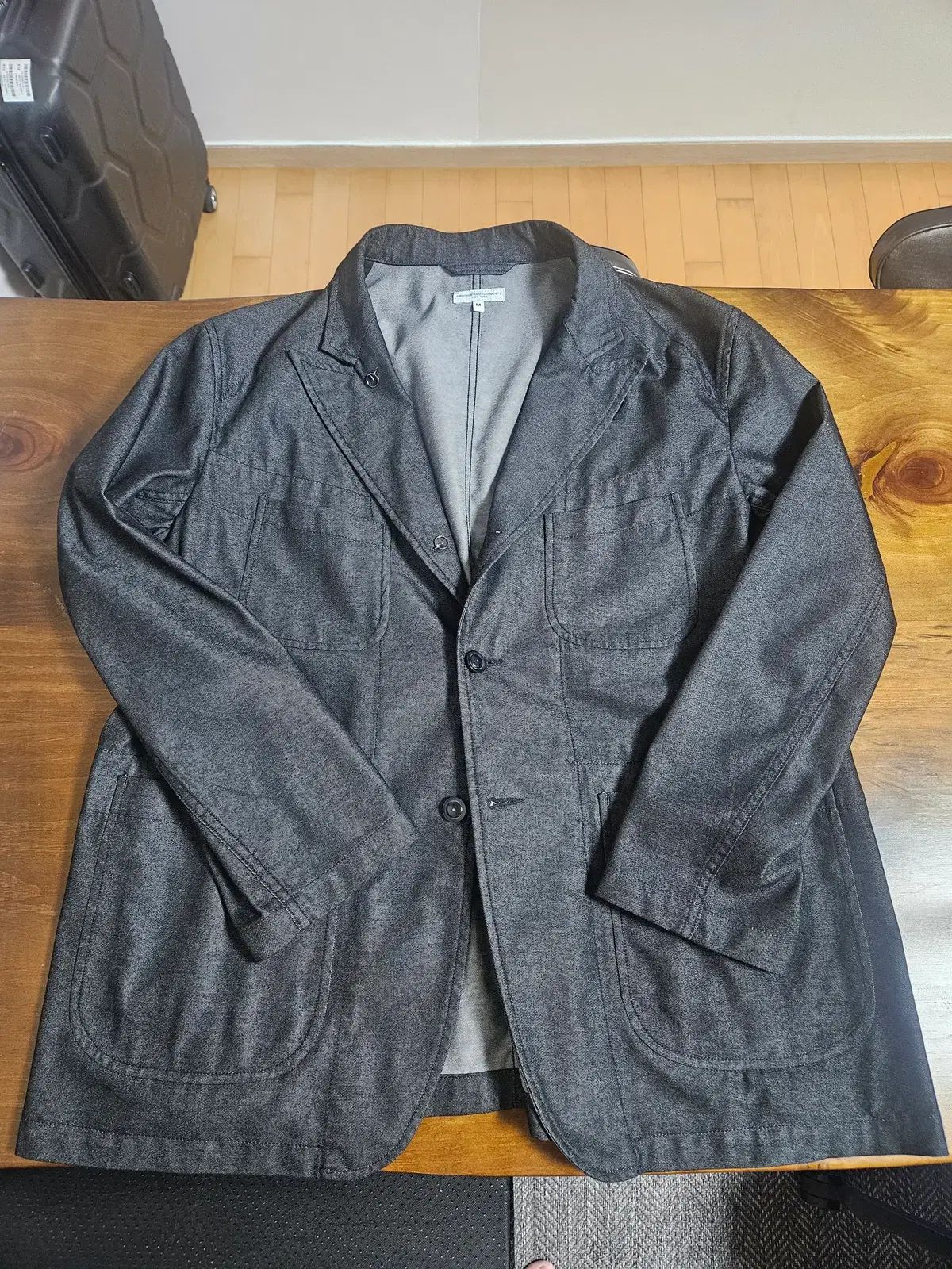 ENGINEERED GARMENTS エンジニアードガーメンツ ベッドフォード BED.J.W FORD(ベッドフォード) ジャケット - CPデニム ブラック