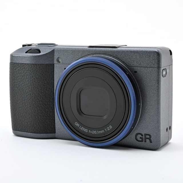 新古品シャッター0回　RICOH GR IIIx Urban Edition 美品＞ RICOH GR IIIx Urban Edition メタリックグレー｜シャッター