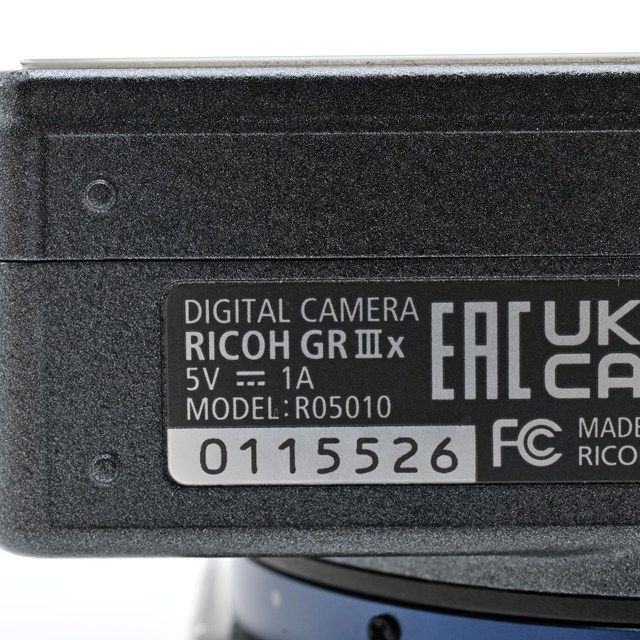 美品＞ RICOH GR IIIx Urban Edition メタリックグレー｜シャッター