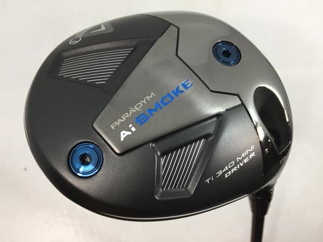 返品OK 【中古ゴルフクラブ】【超美品】キャロウェイ PARADYM (パラダイム) Ai SMOKE Ti 340 MINI ドライバー 2024 (日本仕様) TENSEI 60 for Callaway 1W