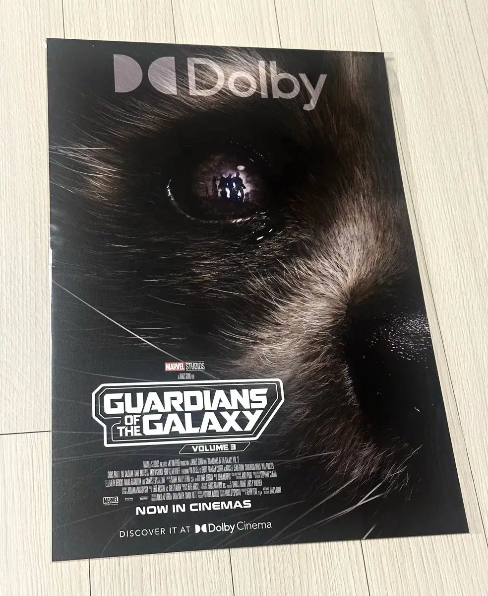 超レア限定モデル 映画 ガーディアンズ OF ギャラクシー Dolby シネマ ポスター (A3)