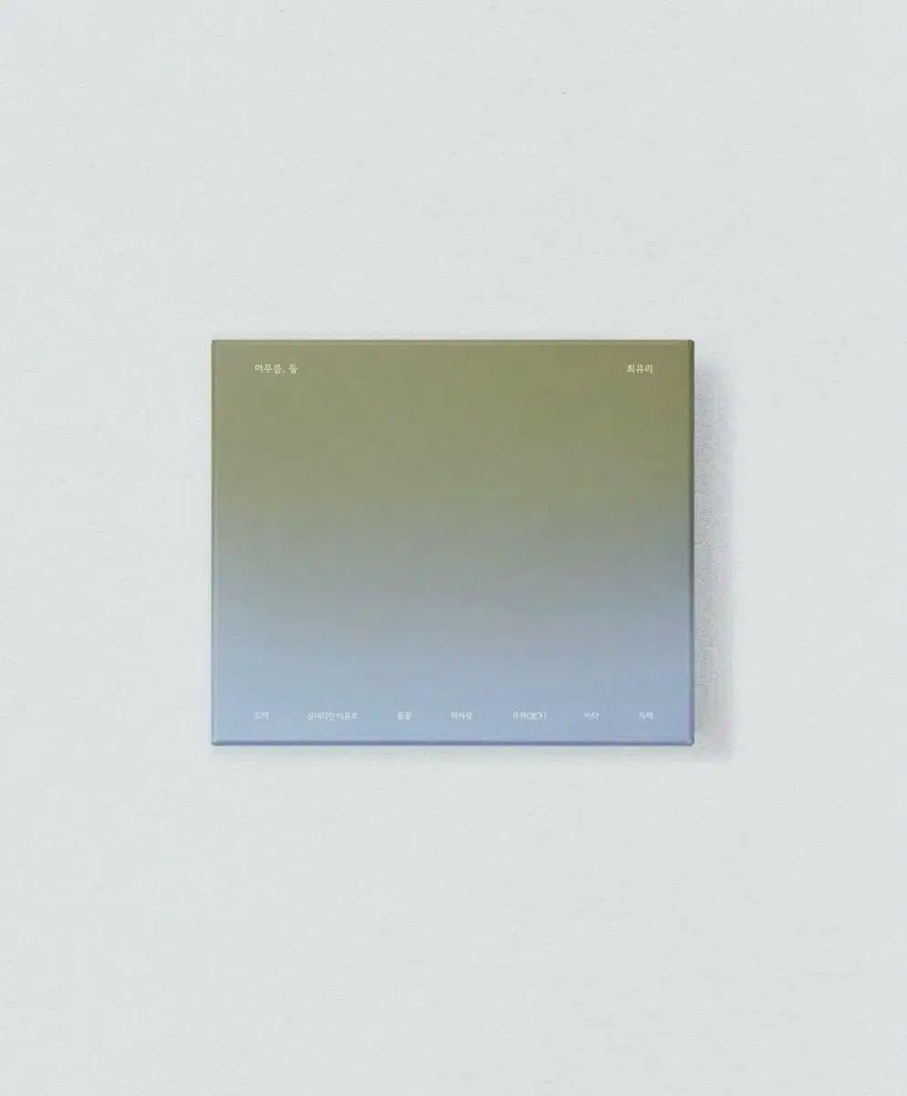チェ・ユリ EP 滞在 DUL Ver. cd 未開封
