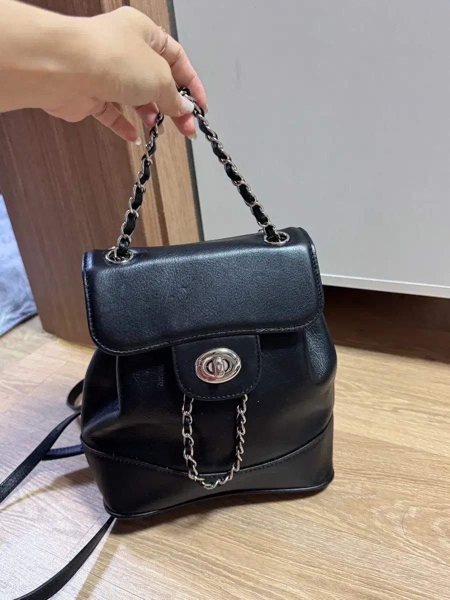 レイ LAIDBACK PRODUCT ブラック チェーン バックパック