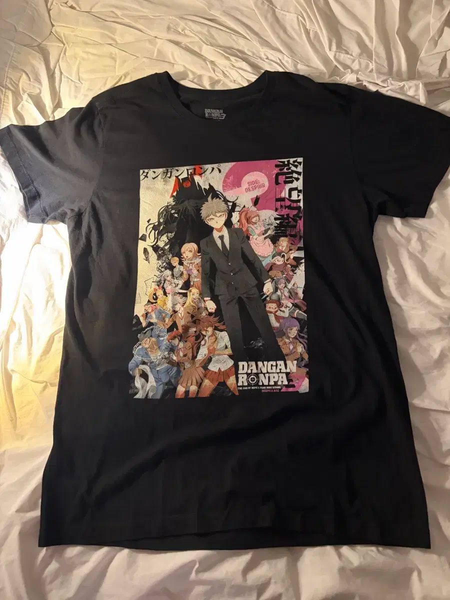 ダンガンロンパシリーズ カートゥーンアニメ OFFICIAL 半袖 Tシャツ ゲーム