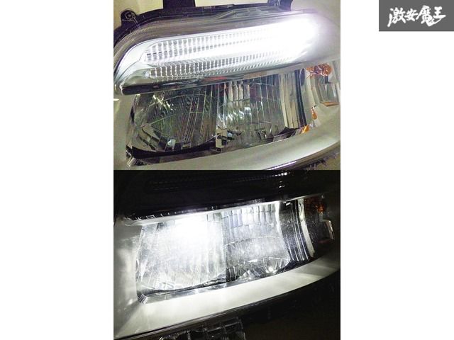 【新車外し / 点灯OK!】トヨタ純正 S403M S413M タウンエース LED ヘッドライト ヘッドランプ 左側 助手席側 KOITO 100-8J009 刻印D