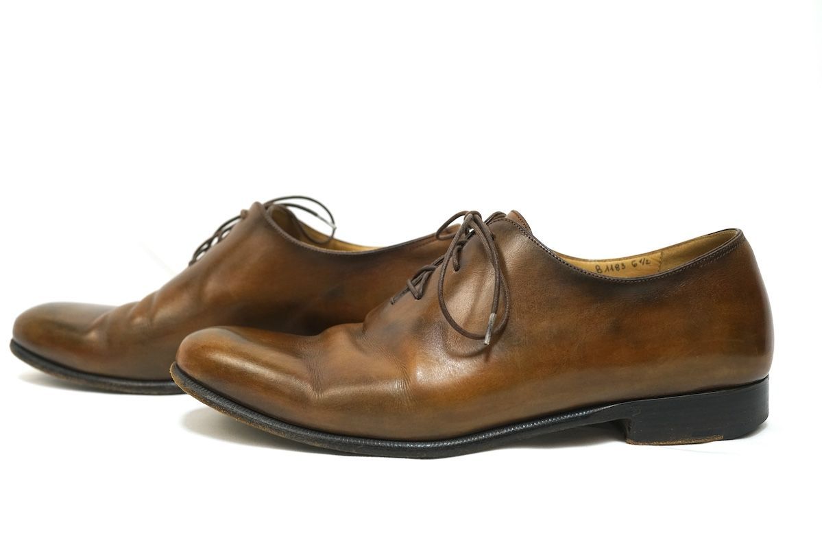 Berluti ベルルッティ パティーヌ加工 ホール カット デザイン