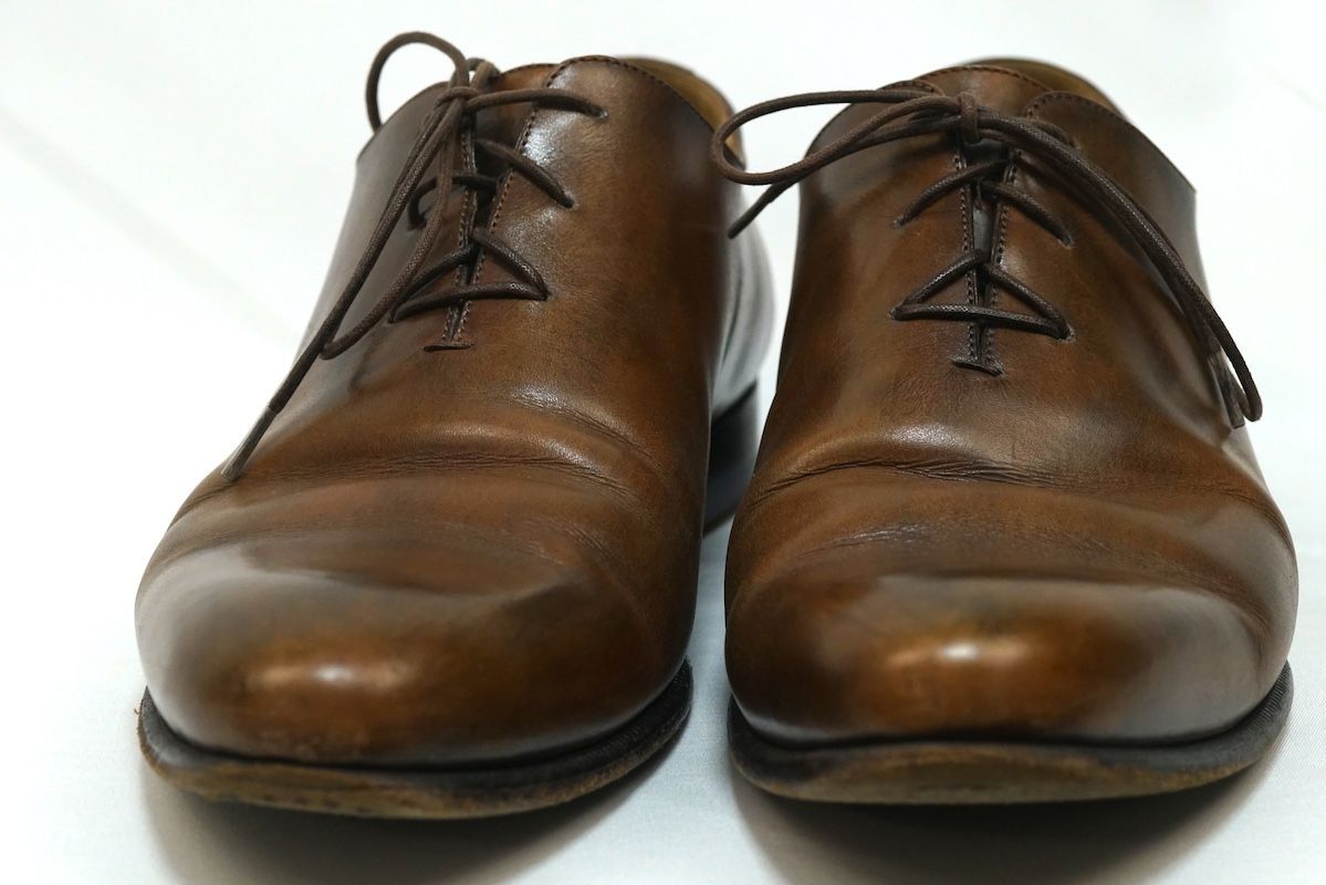 Berluti ベルルッティ パティーヌ加工 ホール カット デザイン