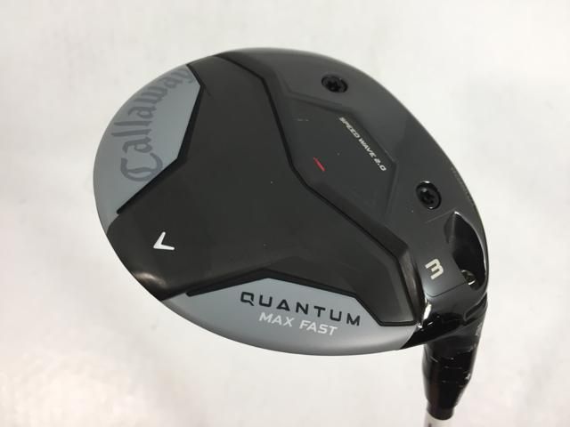 返品OK 【中古ゴルフクラブ】【美品】キャロウェイ QUANTUM MAX FAST (クアンタム マックスファスト) フェアウェイ 2026 (日本仕様) SPDSTAR 40 3W
