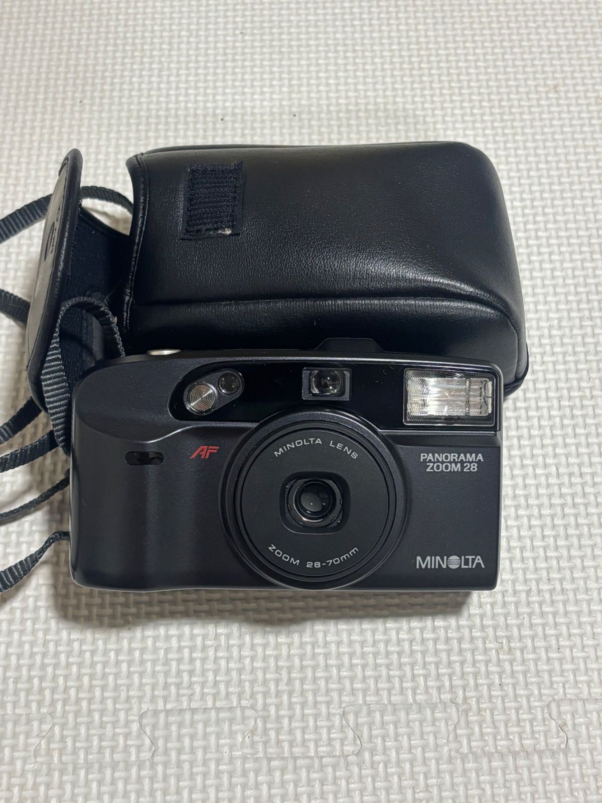 MINOLTA PANORAMA ZOOM 28 AF フィルムカメラ 28-70mm ケース付 動作