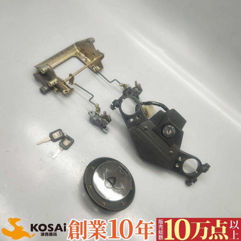 カワサキ　GPZ1000RX(ZXT00A)　純正　イグニッションキー タンクキャップ シートロック 3点セット キー3本 トップブリッジ　K986　