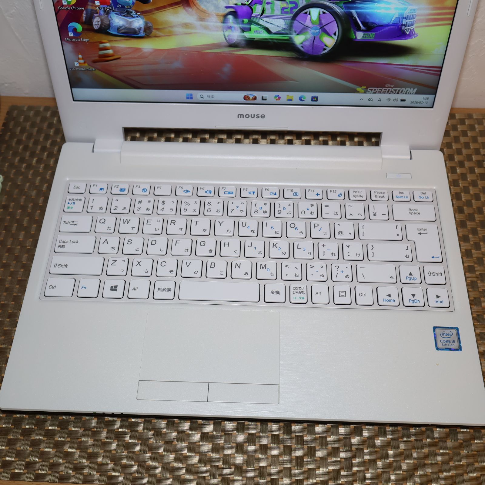 白Win11 Corei5 8GB SSD FHDノートPC マウス製 - メルカリ
