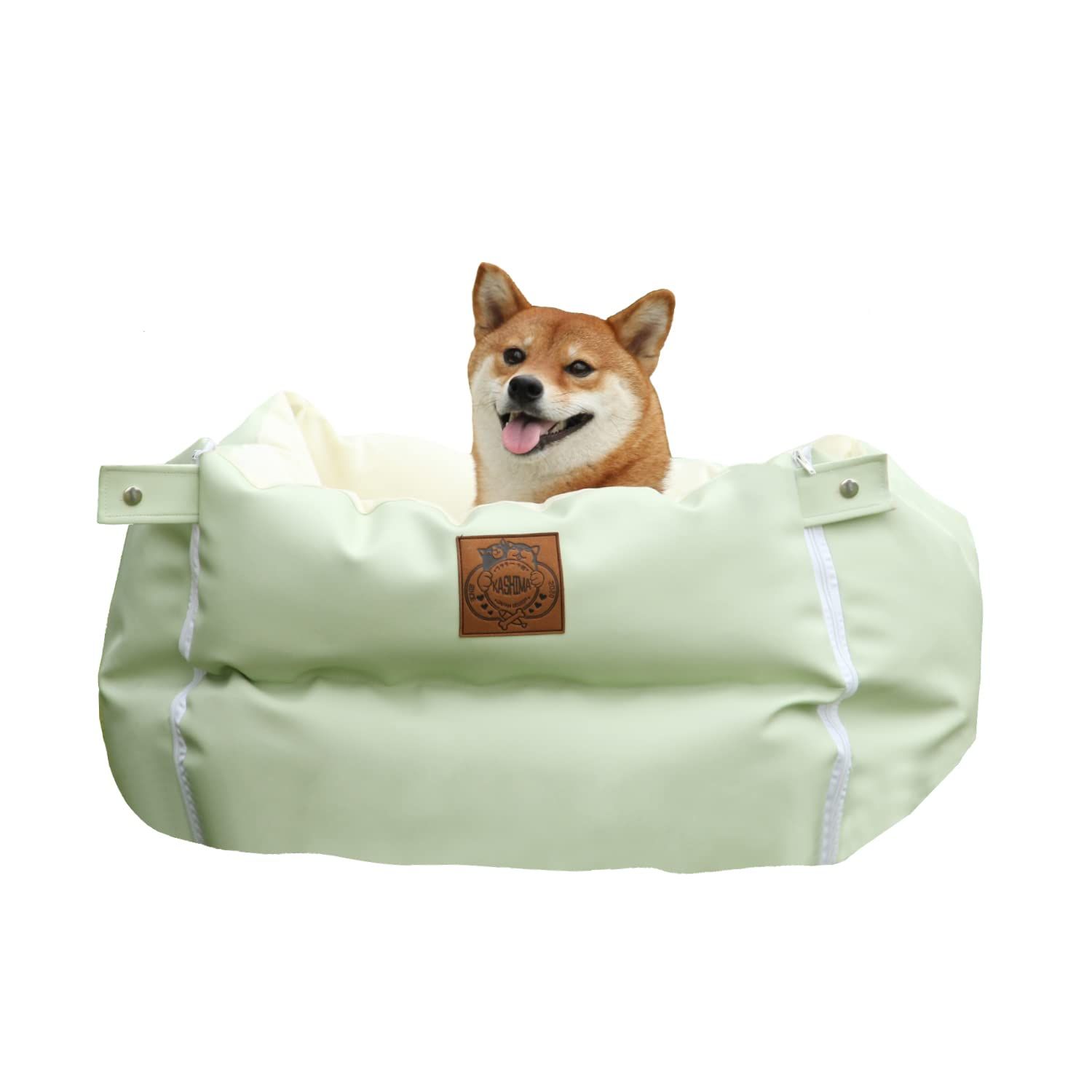 kashima 【ペットとのおでかけに！】ペット用品 カー用品 ドライブ シート ドライブベッド 座席シート ドライブボックス 犬 小型犬 猫 飛び出し防止 リード付き 滑り止め加工 [青森]