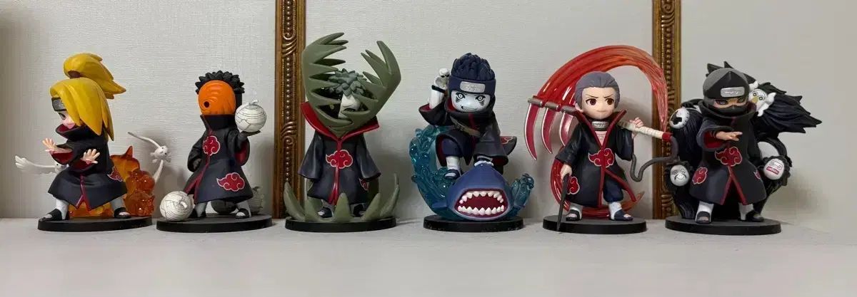 POP MART NARUTO (デイダラ・オビト・ゼツ・キサメ・ヒダン・カクズ) (6個 まとめ売り)