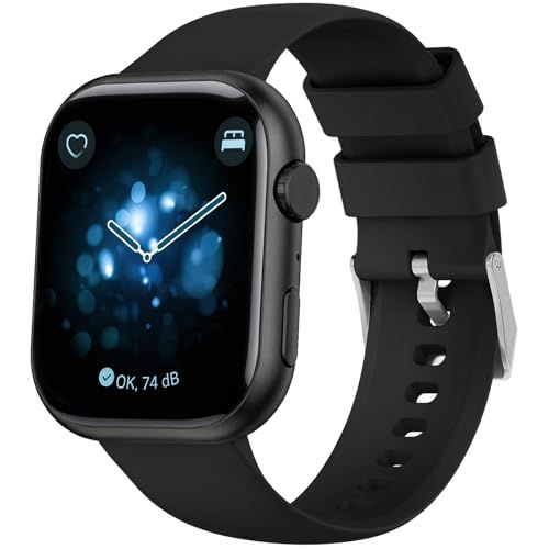 スマートウォッチ 2026 新モデル 超薄型超軽量 2.01 インチ大画面 iPhone/アンドロイド両対応 Bluetooth 通話 LINE/SNS 通知 日本語対応 100 種類以上運動モード 活動量計歩数計 IP68 防水 スポーツウォッチ フィットネ