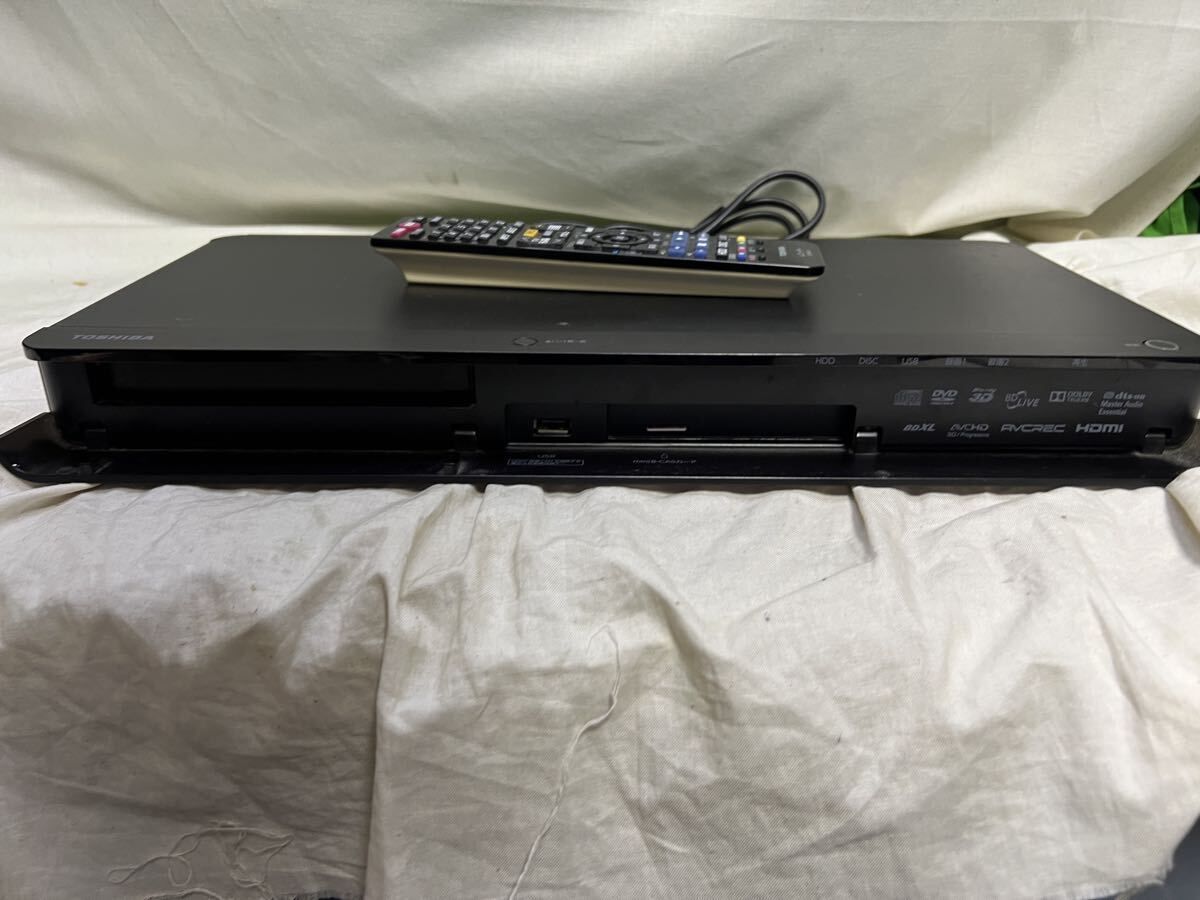 東芝500GB HDD/BDレコーダー DBR-Z410 RM0 B-CASリモコン　@Y上下