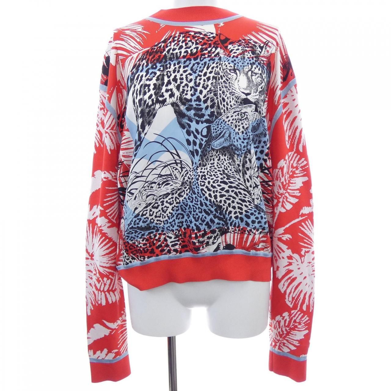 エルメス HERMES JUNGLE LOVE 3E2816D3 ツイルレーヌ ニット
