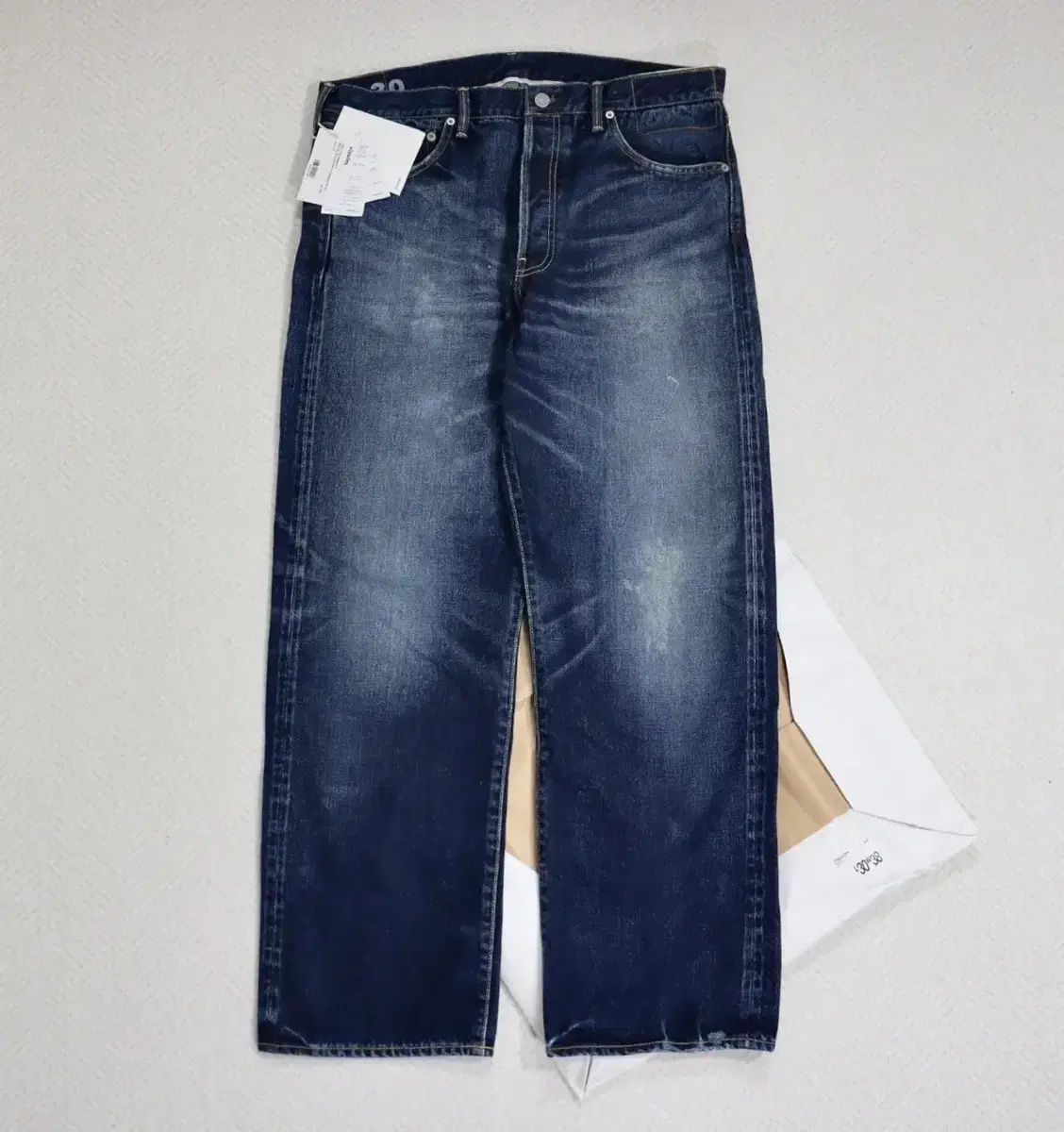 22SS) VISVIM ビズビム ソーシャルスカルプチャー 01 Damaged-30 デニム 34/30