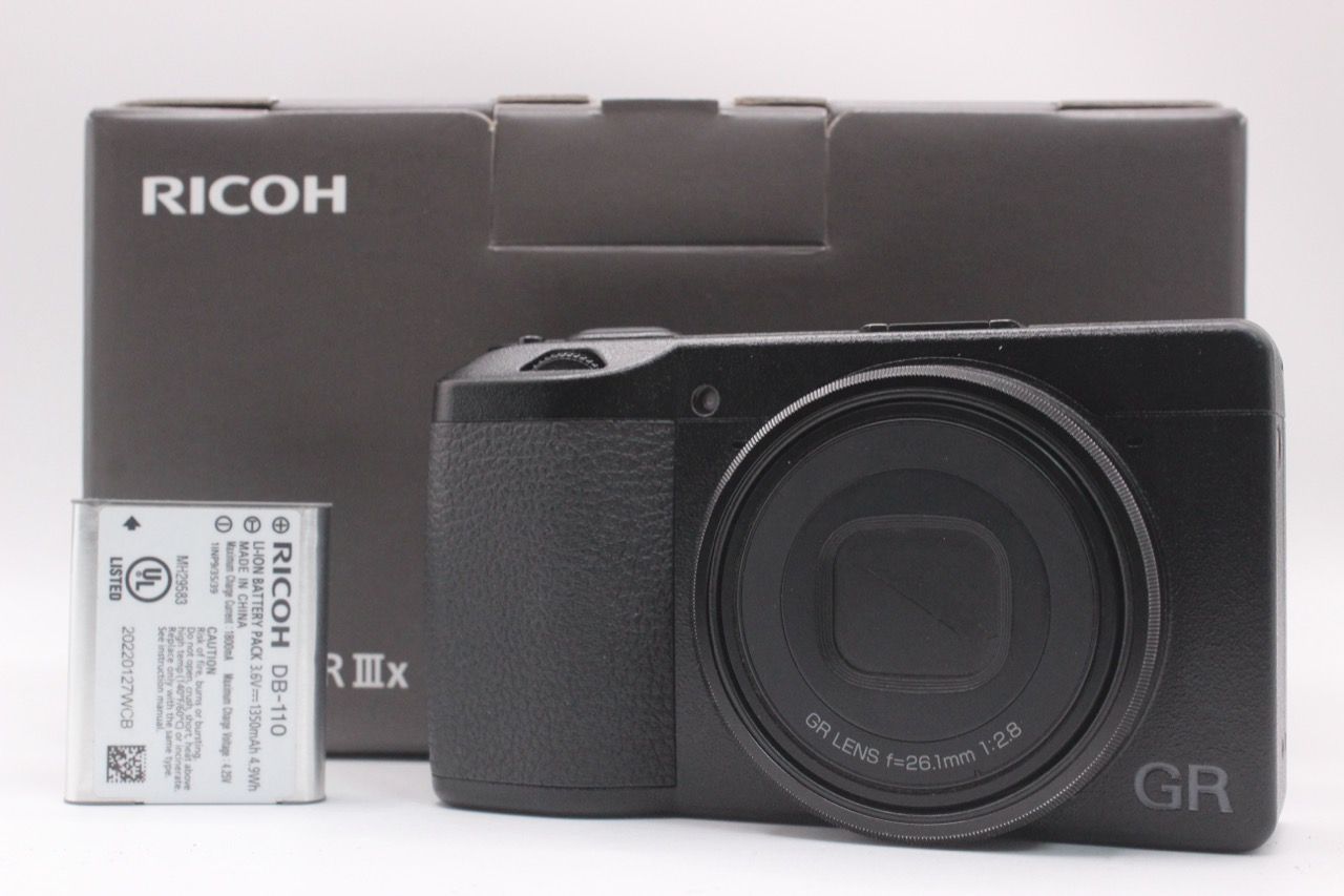 ☆良品☆ リコー RICOH GR IIIx ショット数 3,056回 #3191@h RO5270